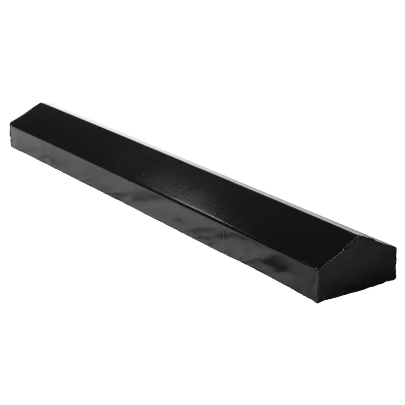 Favoriet Dirksen Muurafdekband met punt 37×100 Zwart Gecoat