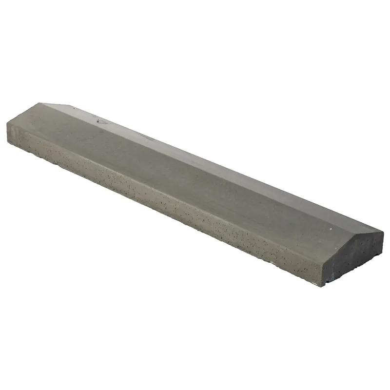 Actieprijs Dirksen Muurafdekband met punt 39×100 Zwart Beton