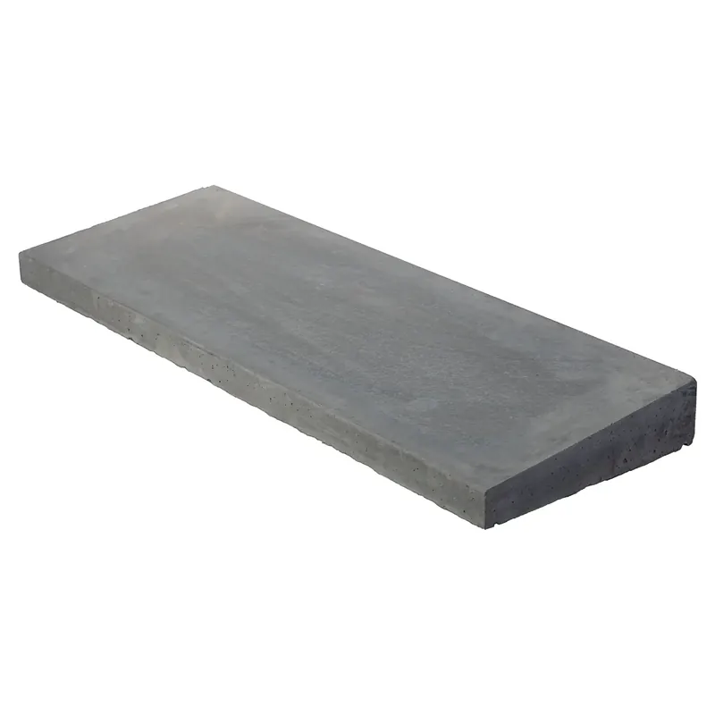 Dirksen Muurafdekband 1-zijdig 25x100x7/4,5 Zwart Beton Merkproduct