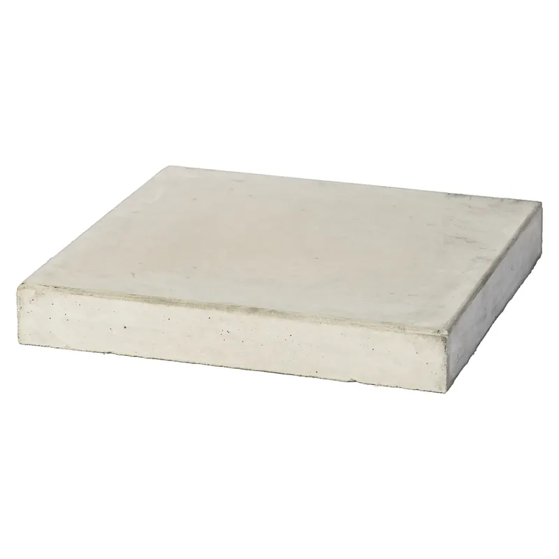 Dirksen Paalmuts vlak 118x118x5 Glad Grijs Direct Beschikbaar