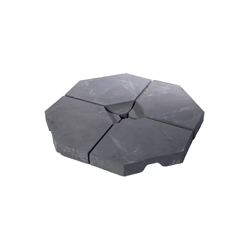 Bestel Nu Dirksen Parasoltegel 40x40x6 Zwart (set van 4)