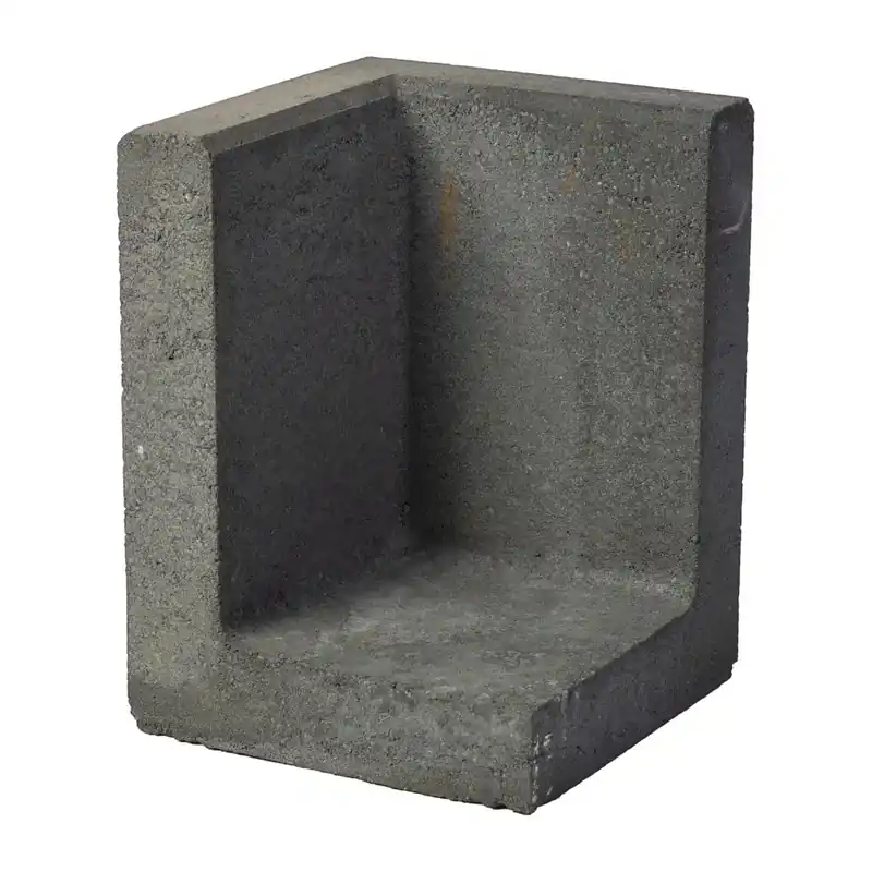 Dirksen L-hoekelement 30x30x40 Zwart Meest Verkocht