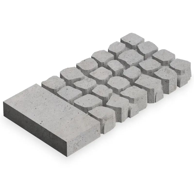 Deer C3 Cobbles Border Width Urban Grey Gecertificeerd