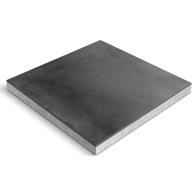 CeraDeco Cemento Black 60×60 keramiek op beton Laatste Versie