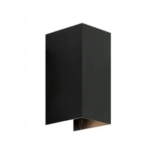 TUBE CUBE WALL 2X7W COB-ZWART Tijdelijk Beschikbaar
