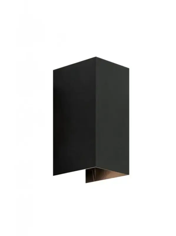 TUBE CUBE WALL 2X7W COB-ZWART Tijdelijk Beschikbaar