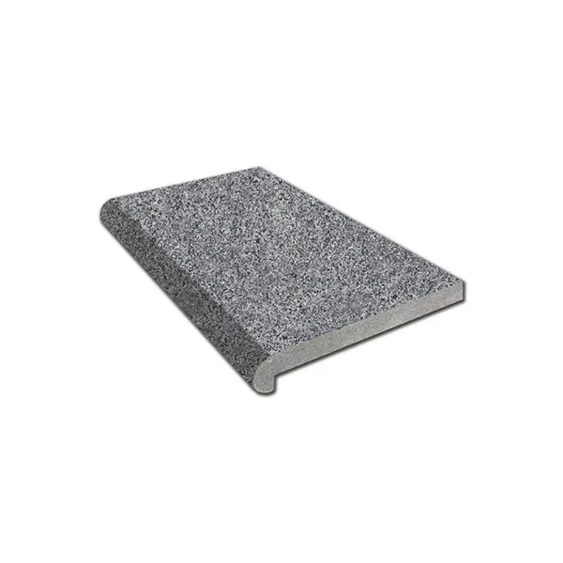 Nature Grey zwembadrand gevlamd type F recht 50x30x5/3 cm Fabrieksprijs