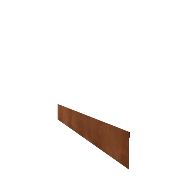 Borderrand Geplet 13×240 cm Corten Superprijs