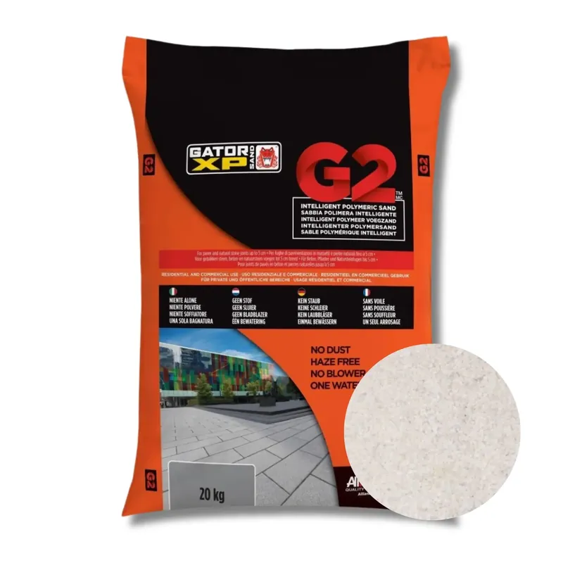 Tijdelijk Beschikbaar Gatorsand XP G2 zak 20 KG Ivoor Ivory