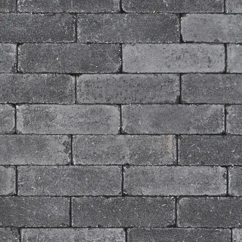 Stonique trommel dikformaat 6 cm Antraciet Aanbieding