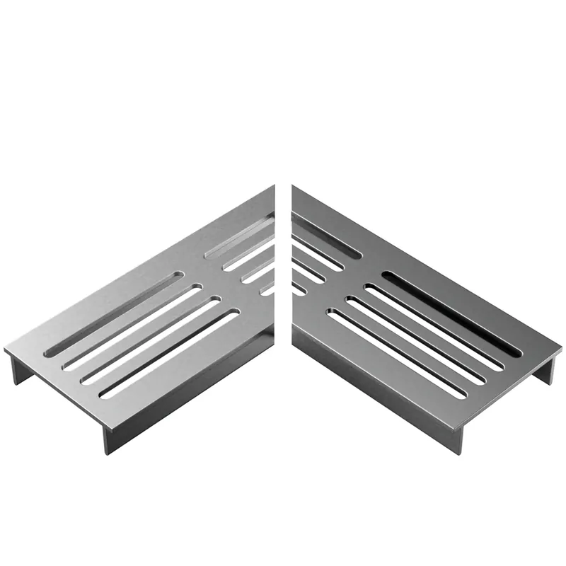 Veilige Betaling Ultra Drain Silverline L-hoekstuk Straight Rooster