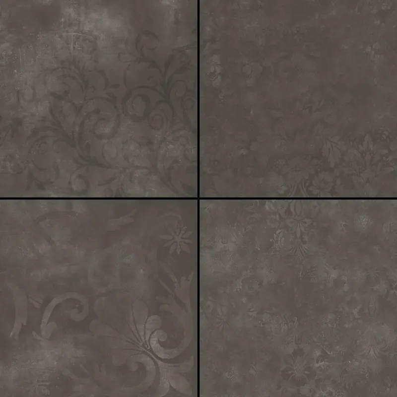 Kera Twice 60×60 Fiammato Antracite Decor Bestel Nu