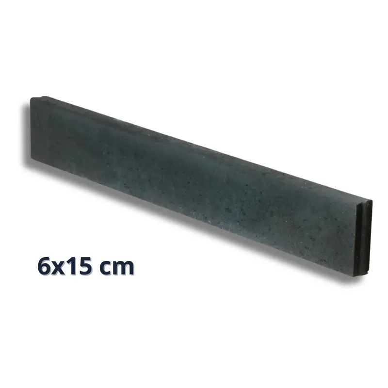 Opsluitband zwart / antraciet 6x15x100 Aanbieding