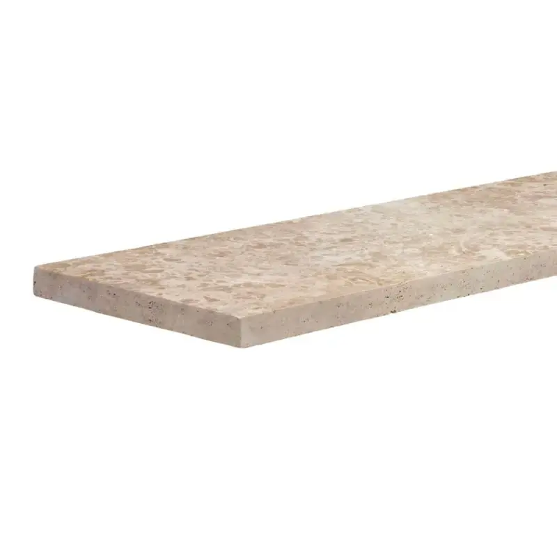 Flitsaanbieding Afdekband Travertin Economix 100x30x3 cm