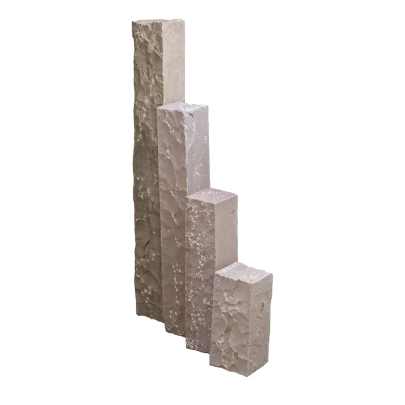 Natuursteen Palissade Toscana Basic 12x12x75 cm Hoge Kwaliteit