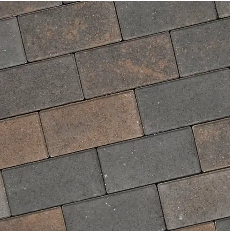 Redsun Basic Betonklinkers 10,5×10,5×8 cm Bruin-Zwart Laatste Versie