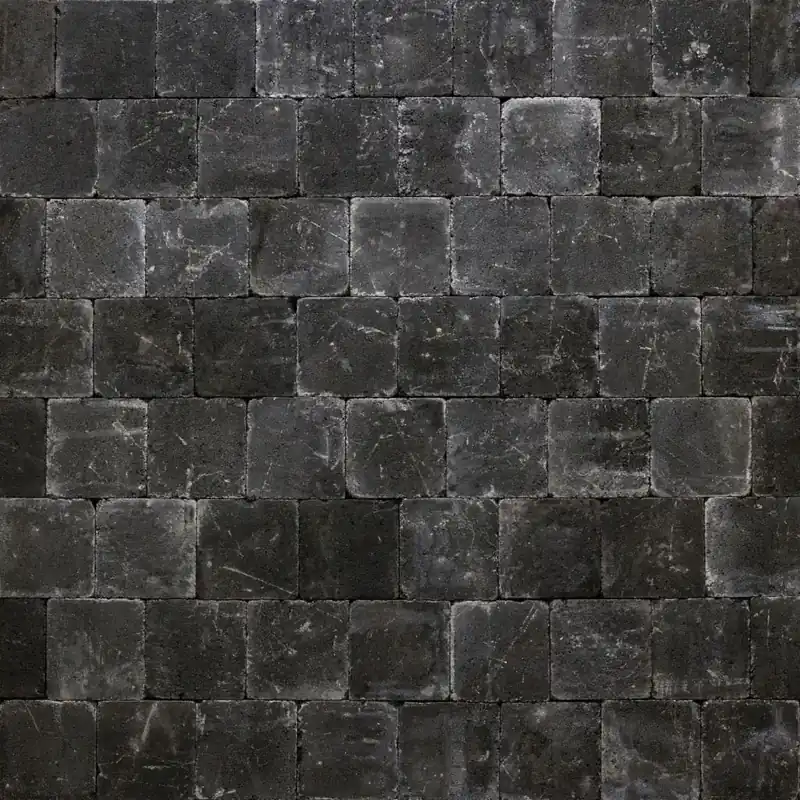 Tumbelton 15x15x6 cm Coal Gecertificeerd