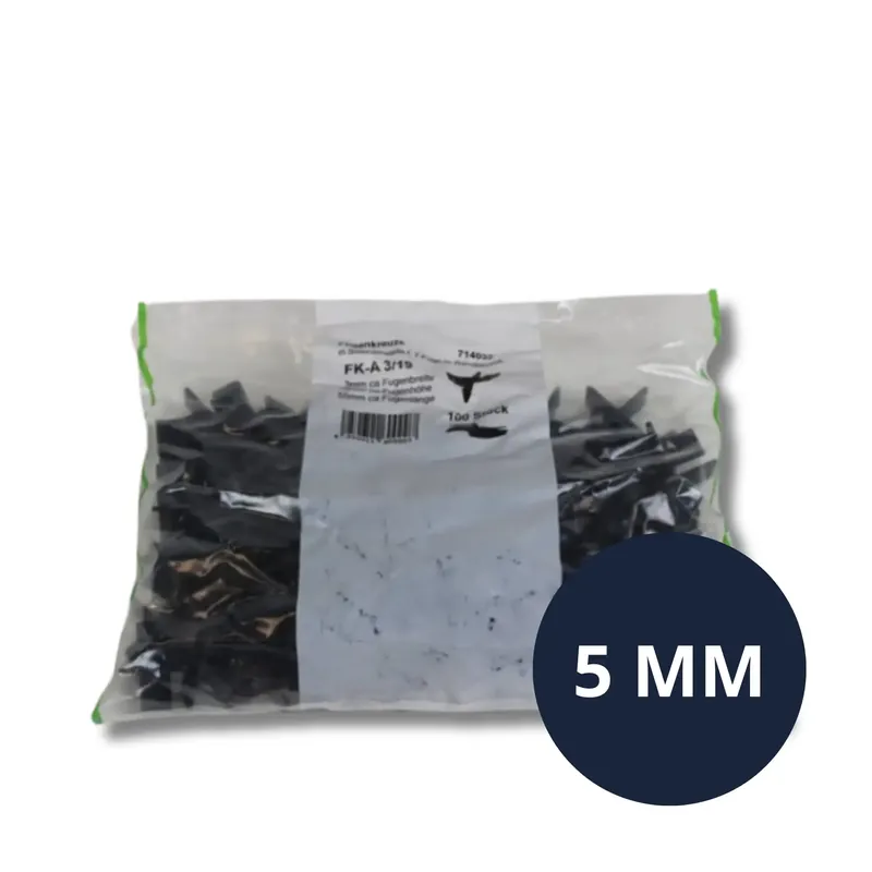 Voegkruis 5mm (100 stuks) Lage Prijs
