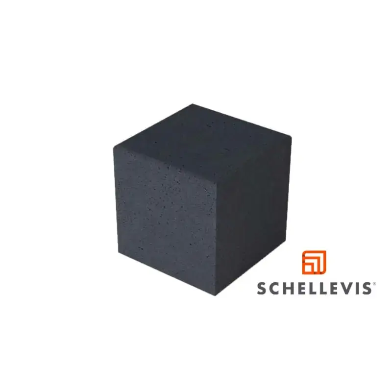 Alleen Vandaag Schellevis Zitelement Kubus Carbon 50x50x50