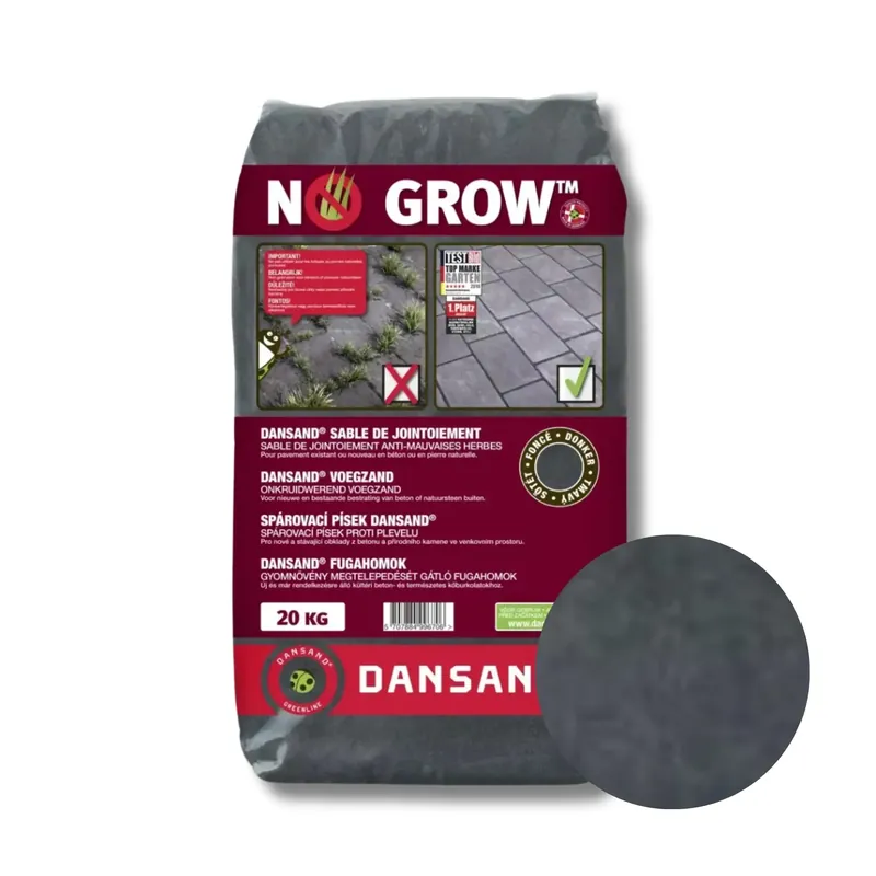 Gratis Retour Dansand onkruidwerend voegzand No Grow Dark