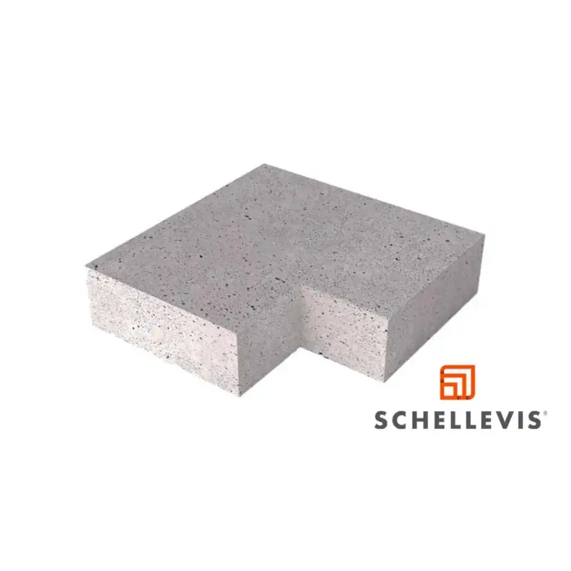 Schellevis traptrede binnenhoek 37 blok Grijs 60x60x15 Laatste Versie