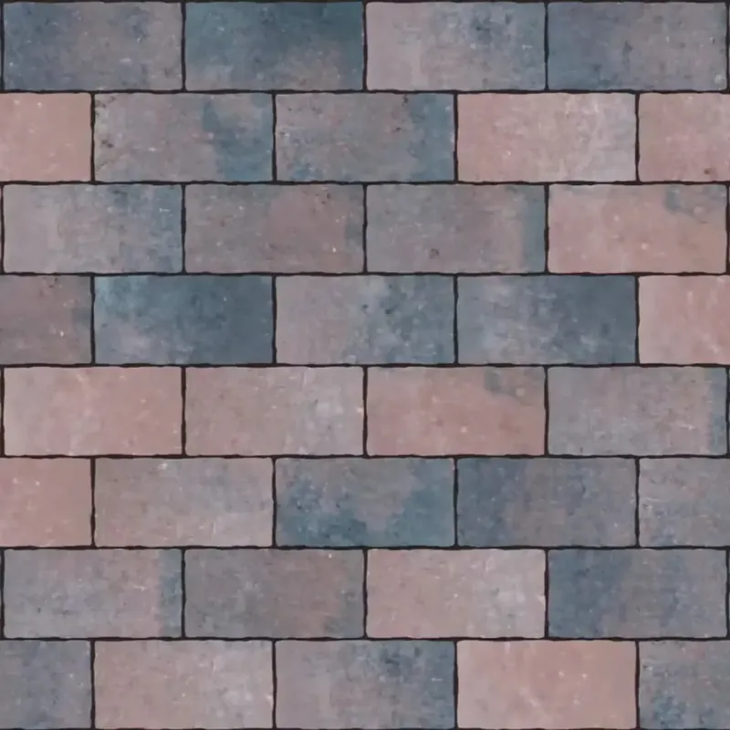 Wallblock Old 15x15x30 cm Brons Speciale Aanbieding