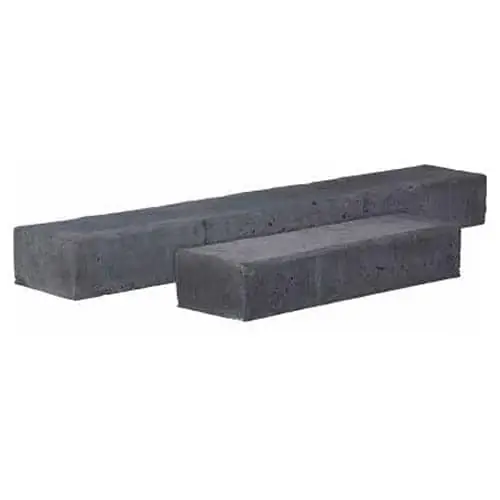 Premium Betonbiels 12x20x120 - Antraciet