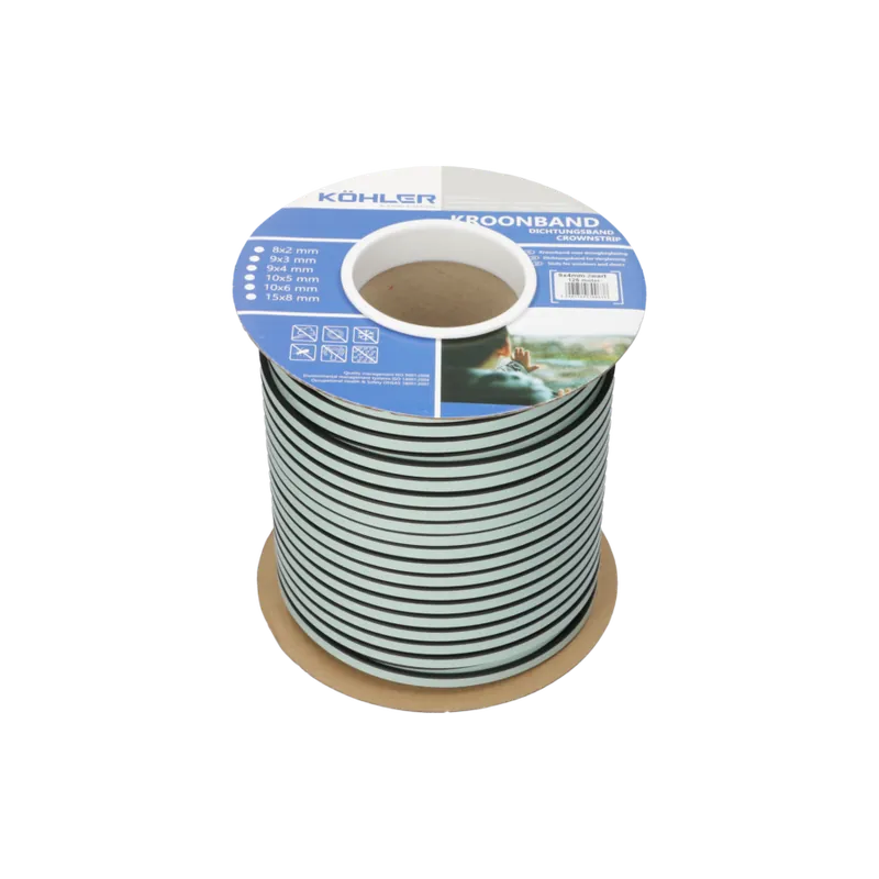 Bestel Nu Kroonband 9x3mm rol 150mtr