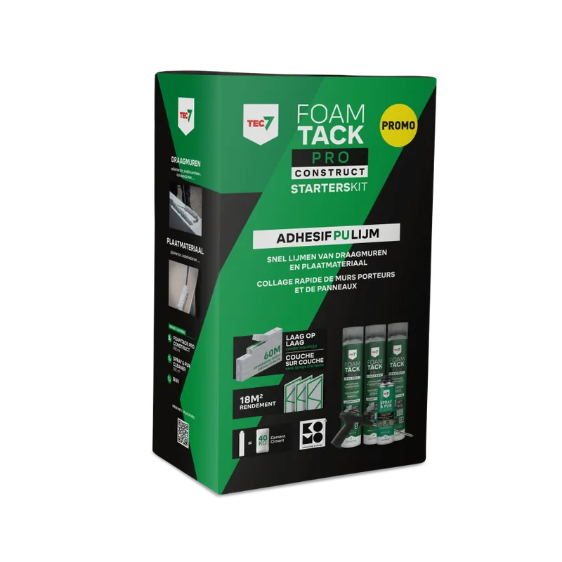 Gereduceerde Prijs Tec7 Foamtack PRO Construct Starterbox