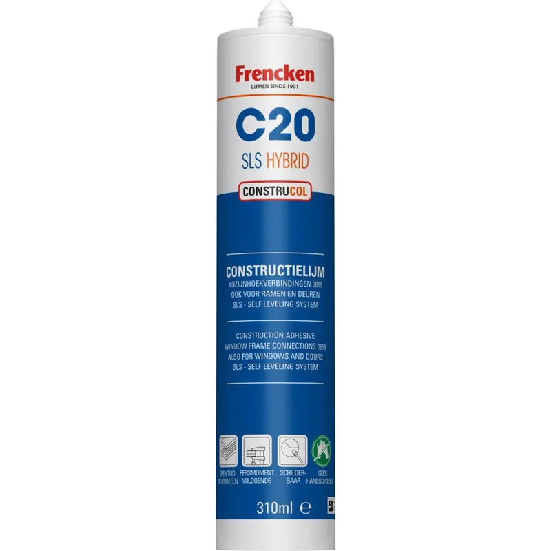 Alleen Vandaag Frencken C20 SLS Hybrid Kozijnenlijm 310ml