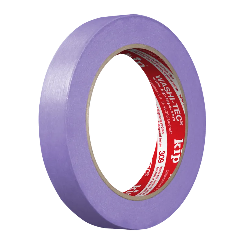 KIP 309 Washi-Tec paars - 50mtr 18mm&nbsp;&nbsp;(&euro; 3.99) Finale Uitverkoop