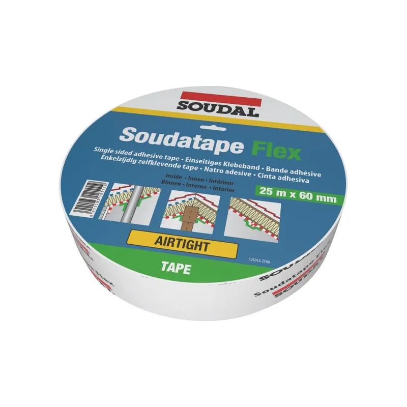 Soudal Soudatape Flex rol 25m x 60mm Exclusieve Aanbieding