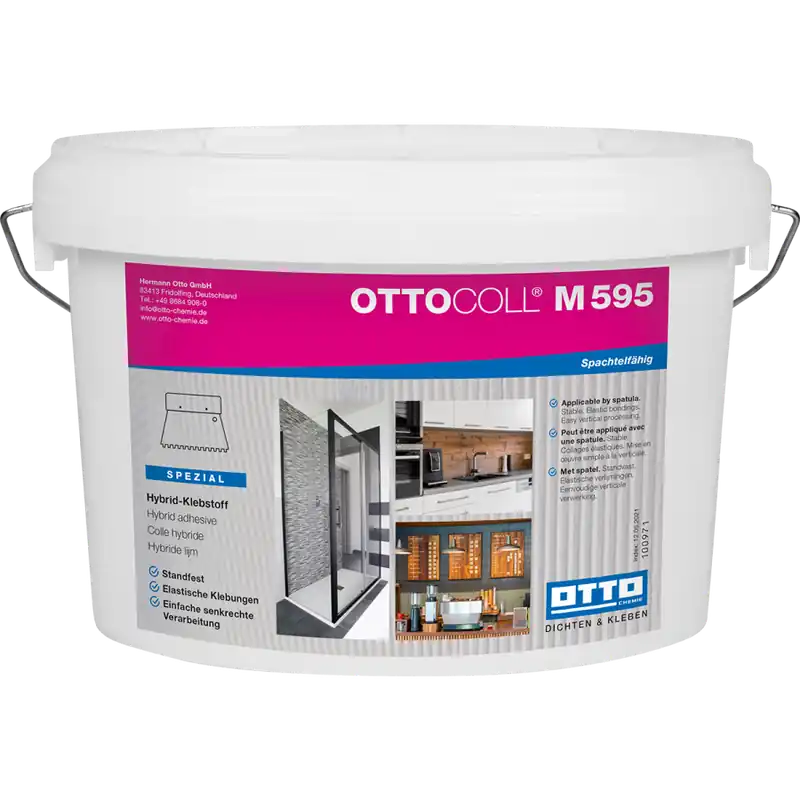 Ottocoll M595 Emmer 5KG Wit Alleen Vandaag
