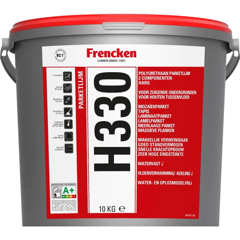 Frencken Parketlijm H330 2K 10kg Gratis Retour