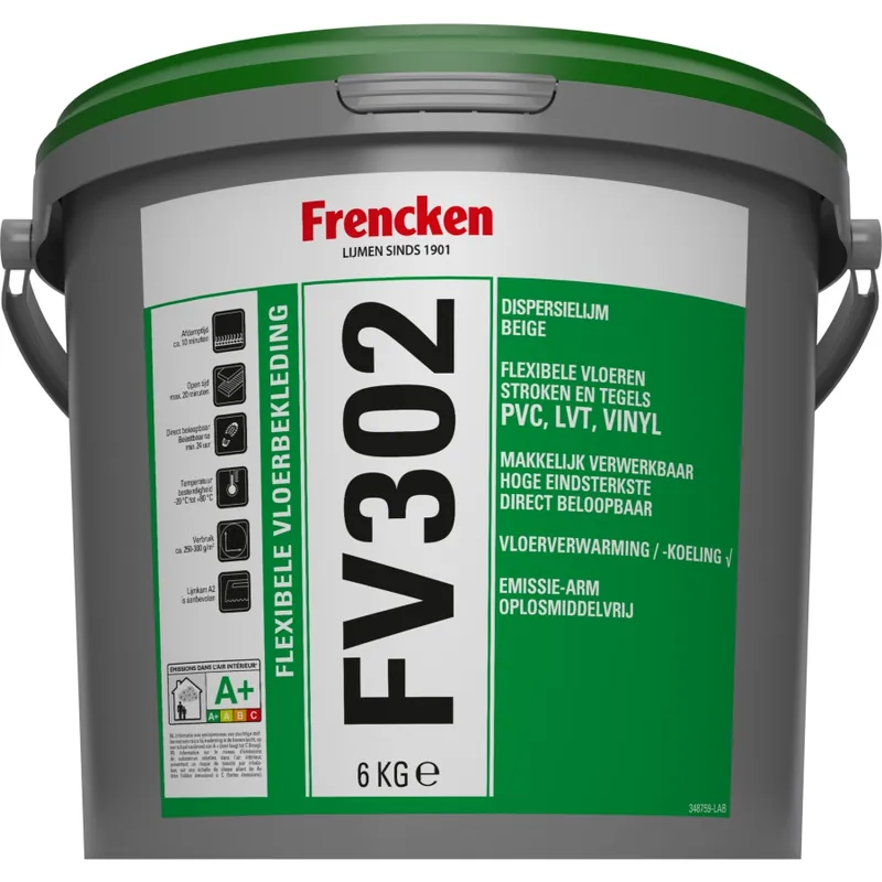 Must-Have Frencken FV302 Vinyl & PVC Vloerlijm 6 kg