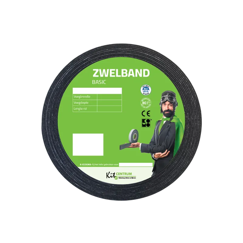 Kitcentrum Zwelband Basic 15/5-8 Rol 6,6mtr Flitsaanbieding