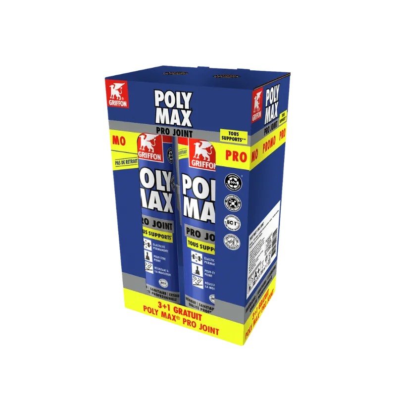 Griffon Polymax Sealant All Joints Wit 3+1 gratis Weekendaanbieding