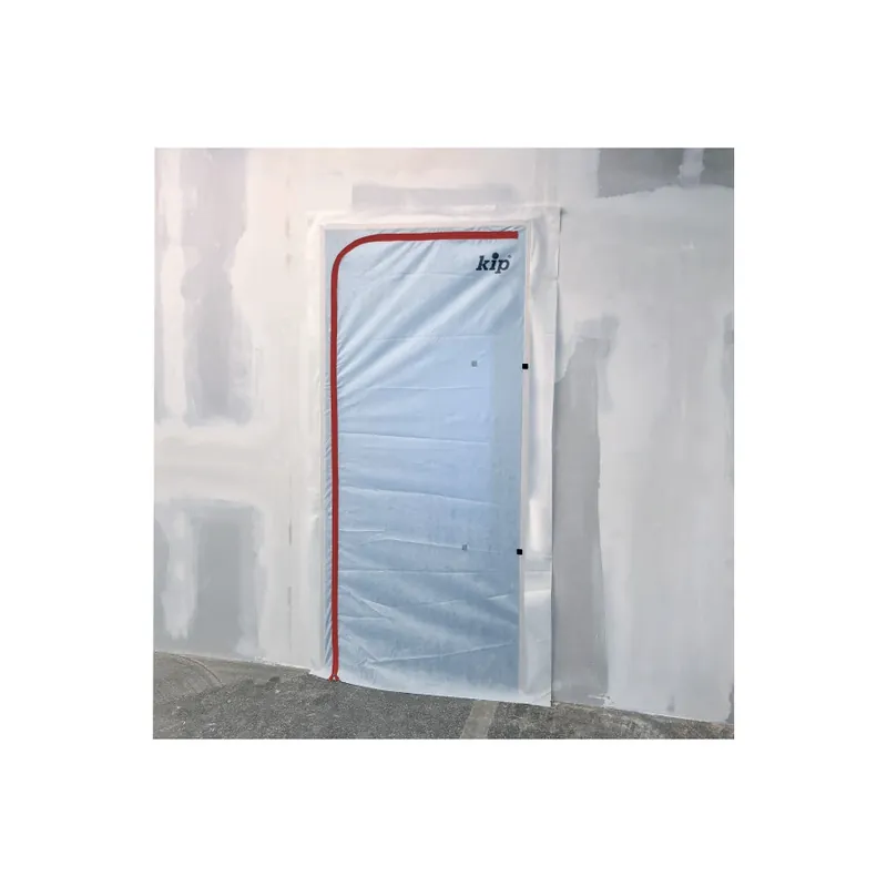 Rechtstreeks Van De Fabrikant KIP 395 Stofdeur PP-vlies met rits 220 x 120 cm (€ 14.95)