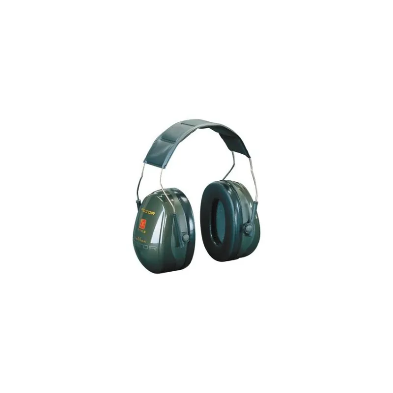 3M Peltor Optime II H520A - Gehoorkap met hoofdband - Groen Populair