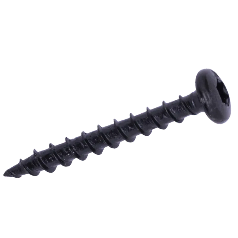 Woodies Ultimate Spaanplaatschroef Torx - 4,0 x 40 mm - cilinderkop - T20 - voldraad - shield - zwart - (200 st) Bestseller