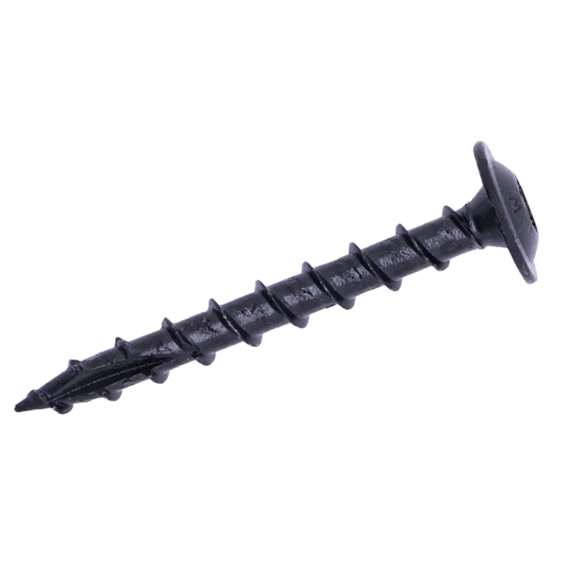 Express Levering Woodies Ultimate Tellerkopschroef Torx - 6,0 x 60 mm - T30 - voldraad - shield - zwart (100 st)