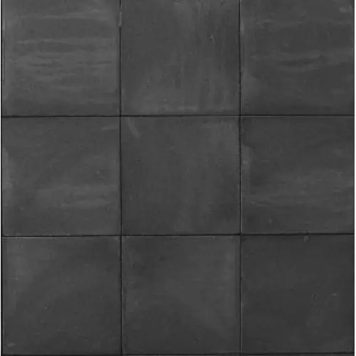 Actieprijs Betontegel 50x50x4 cm zwart zonder facet