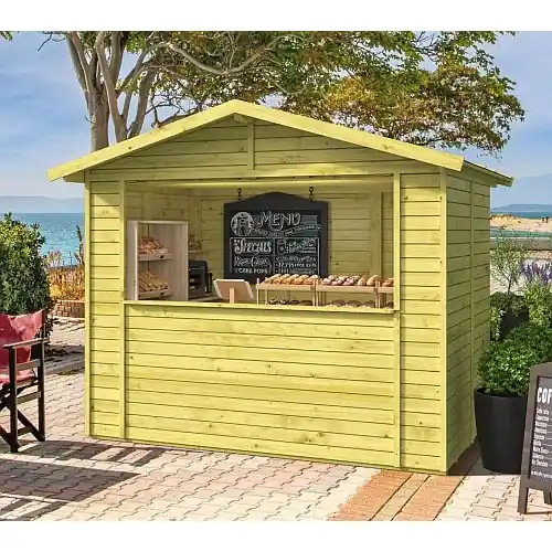 Lage Prijs Blokhut Kiosk Vixen 266 x 175 cm
