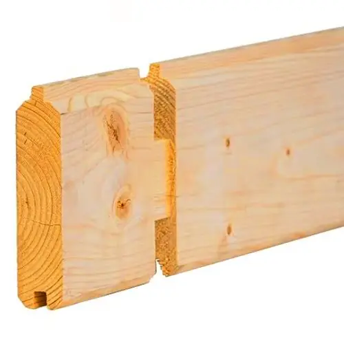 Aanbieding Blokhut Meg 595x400 cm honinggeel geïmpregneerd