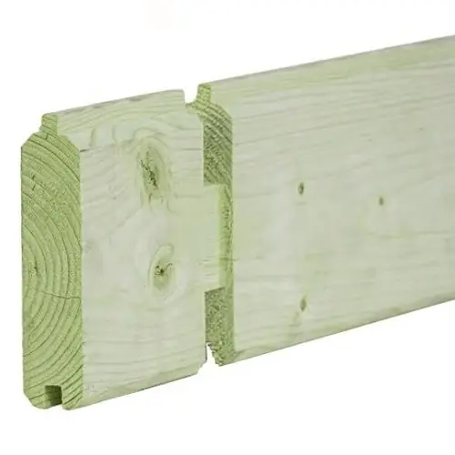 Blokhut Emma 302 x 302 cm Groen Geïmpregneerd Meest Verkocht