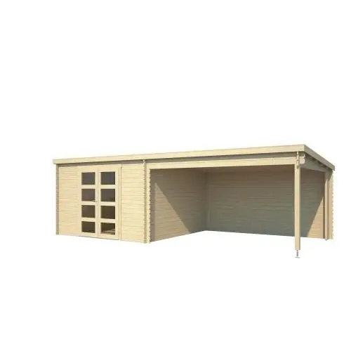 Blokhut Olenka 730x350 cm Express Levering
