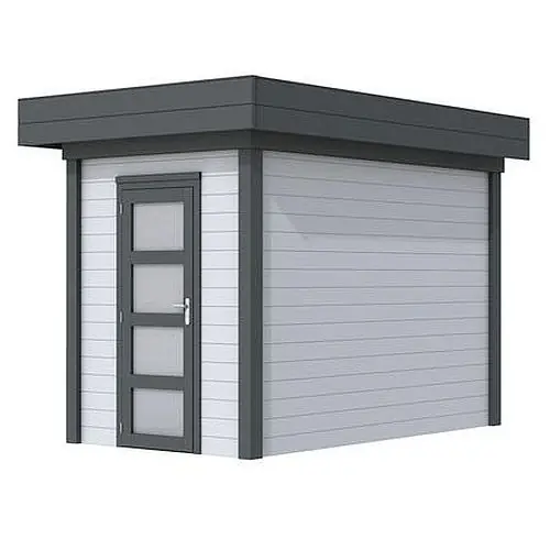 Blokhut Topvision Kiekendief 200x300 cm gespoten Hoge Kwaliteit