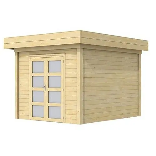 Speciale Aanbieding Blokhut Topvision Bosuil 300x300 cm geïmpregneerd