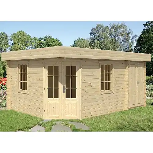 Blokhut Helge 350+150x350 cm Meest Verkocht