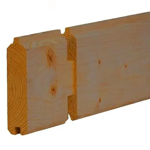Aanbieding Blokhut Funen 298+280x280+298 cm bruin geïmpregneerd